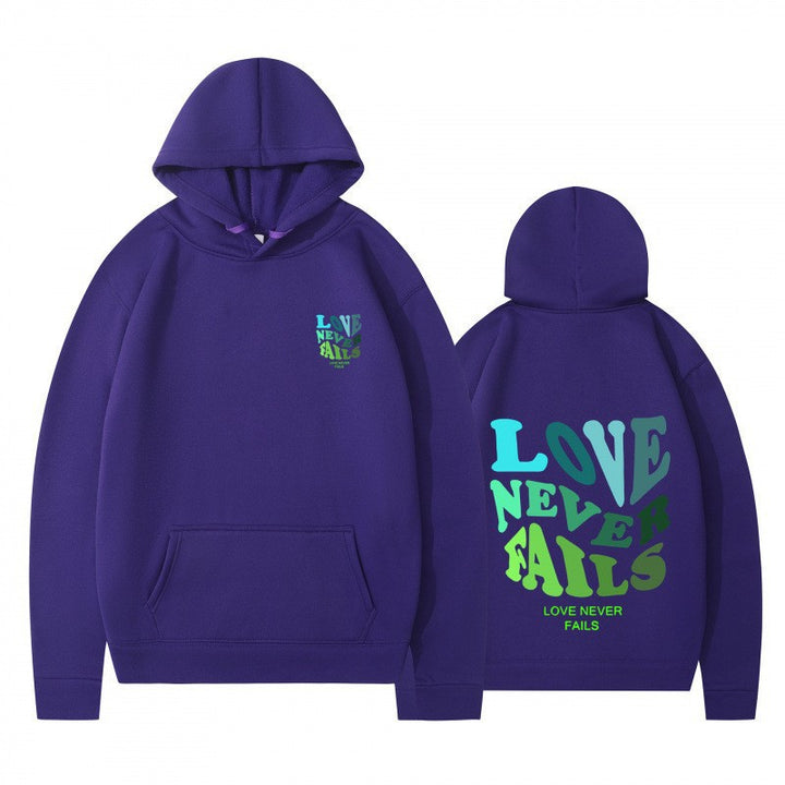 Kvinnors hoodie med inspirerande text och avslappnad passform Mirla-Eva Jonsson