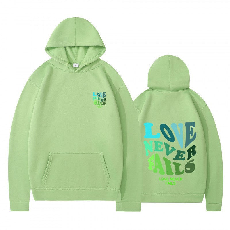 Kvinnors hoodie med inspirerande text och avslappnad passform Mirla-Eva Jonsson