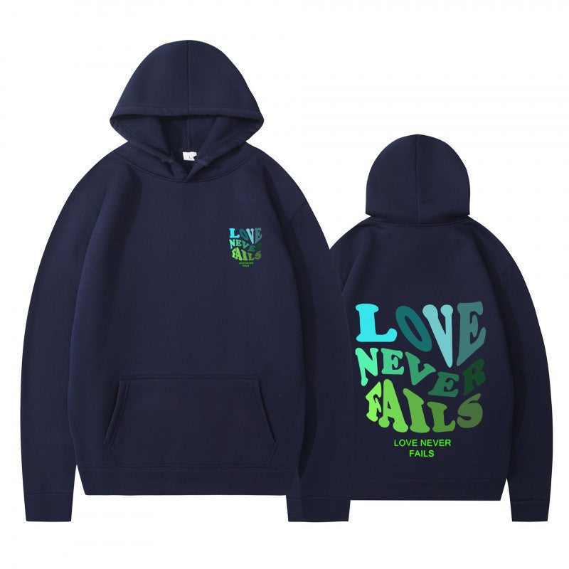Kvinnors hoodie med inspirerande text och avslappnad passform Mirla-Eva Jonsson