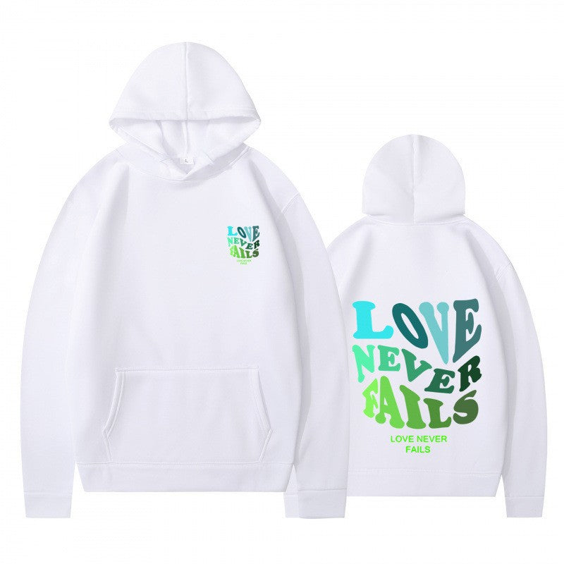 Kvinnors hoodie med inspirerande text och avslappnad passform Mirla-Eva Jonsson