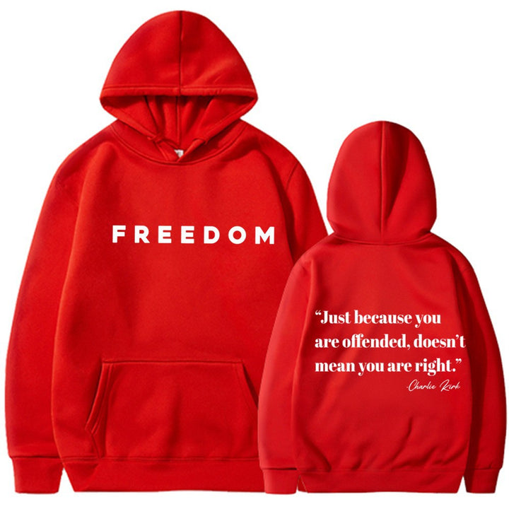 Kvinnors hoodie med inspirerande text och avslappnad passform Mirla-Eva Jonsson