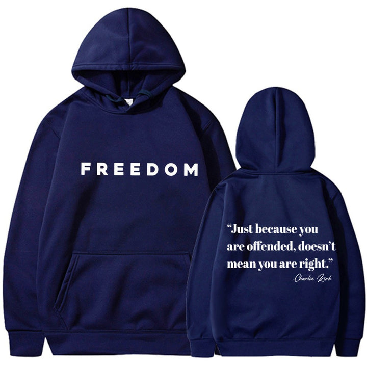 Kvinnors hoodie med inspirerande text och avslappnad passform Mirla-Eva Jonsson