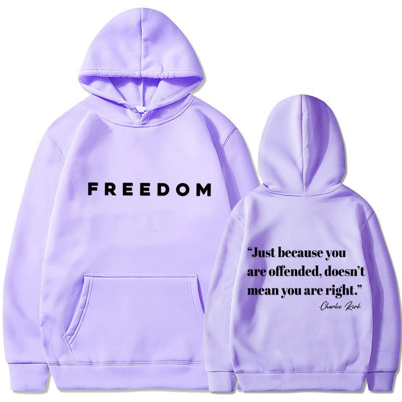 Kvinnors hoodie med inspirerande text och avslappnad passform Mirla-Eva Jonsson