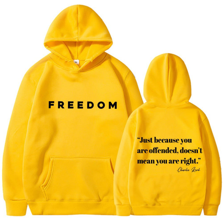 Kvinnors hoodie med inspirerande text och avslappnad passform Mirla-Eva Jonsson