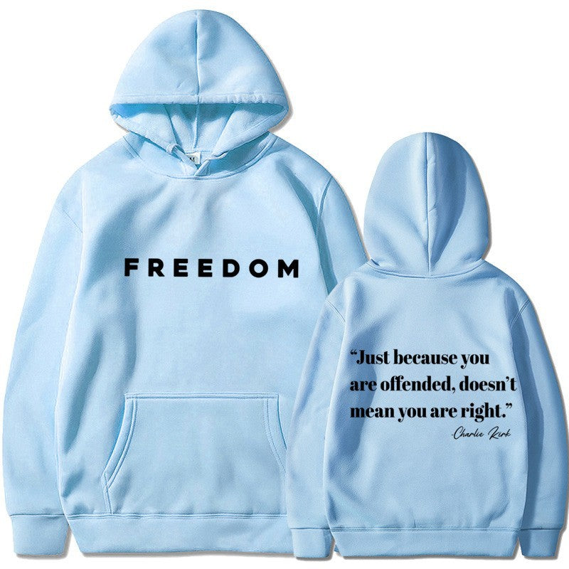 Kvinnors hoodie med inspirerande text och avslappnad passform Mirla-Eva Jonsson