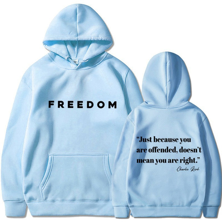 Kvinnors hoodie med inspirerande text och avslappnad passform Mirla-Eva Jonsson