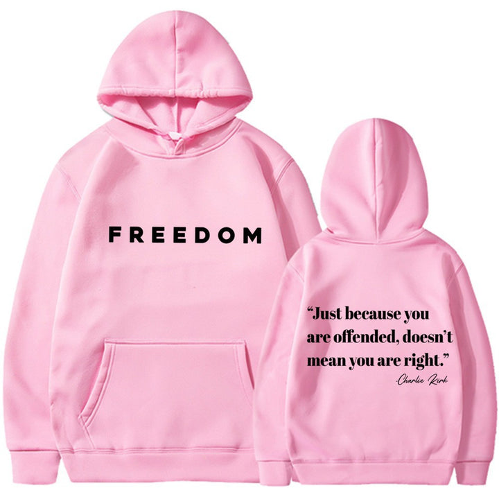Kvinnors hoodie med inspirerande text och avslappnad passform Mirla-Eva Jonsson