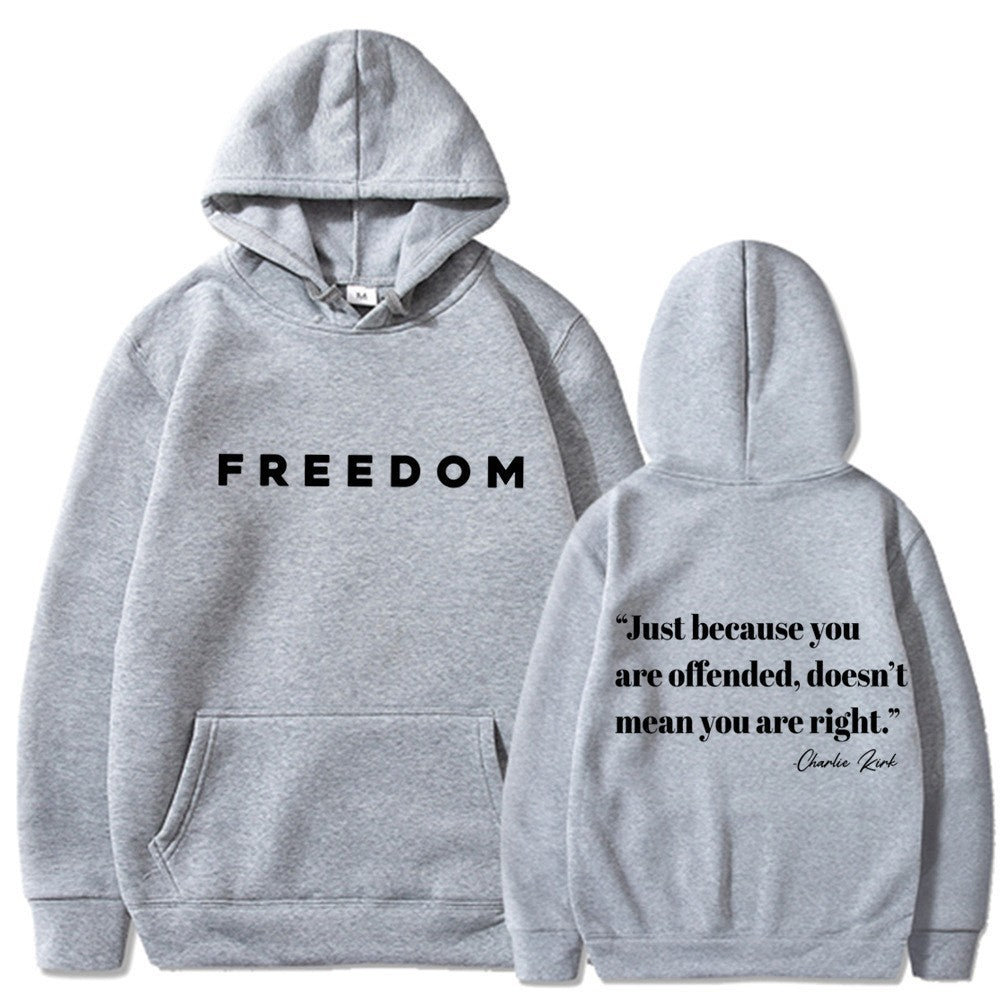 Kvinnors hoodie med inspirerande text och avslappnad passform Mirla-Eva Jonsson