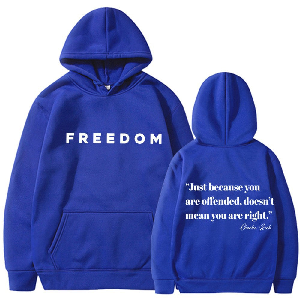 Kvinnors hoodie med inspirerande text och avslappnad passform Mirla-Eva Jonsson