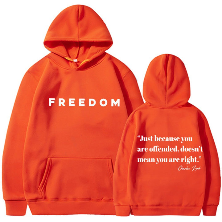 Kvinnors hoodie med inspirerande text och avslappnad passform Mirla-Eva Jonsson