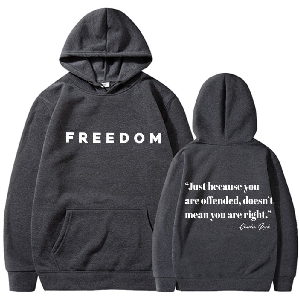 Kvinnors hoodie med inspirerande text och avslappnad passform Mirla-Eva Jonsson