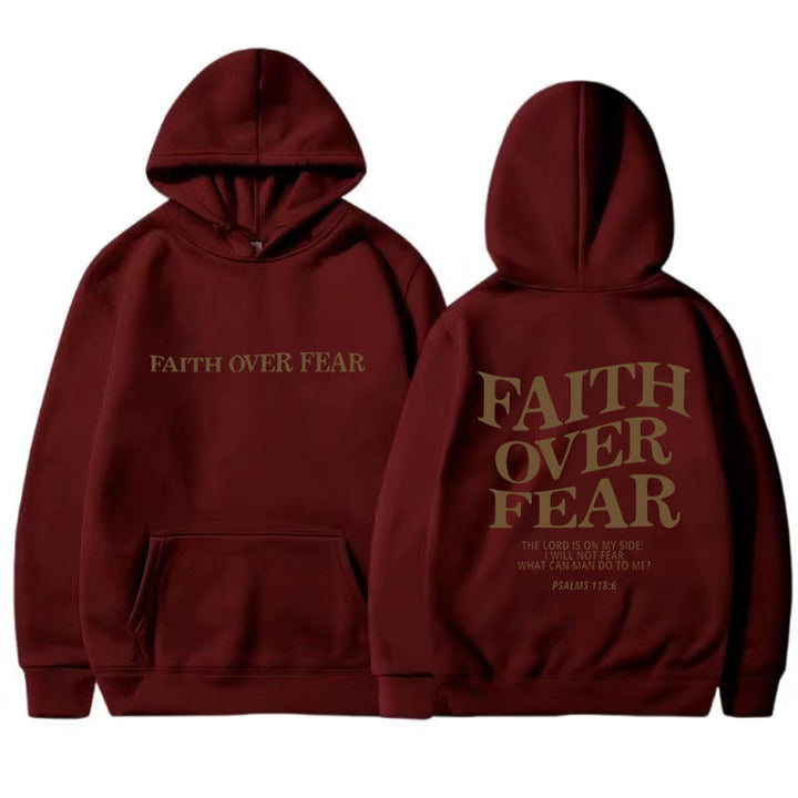 Kvinnors hoodie med inspirerande text och bekväm passform Mirla-Eva Jonsson