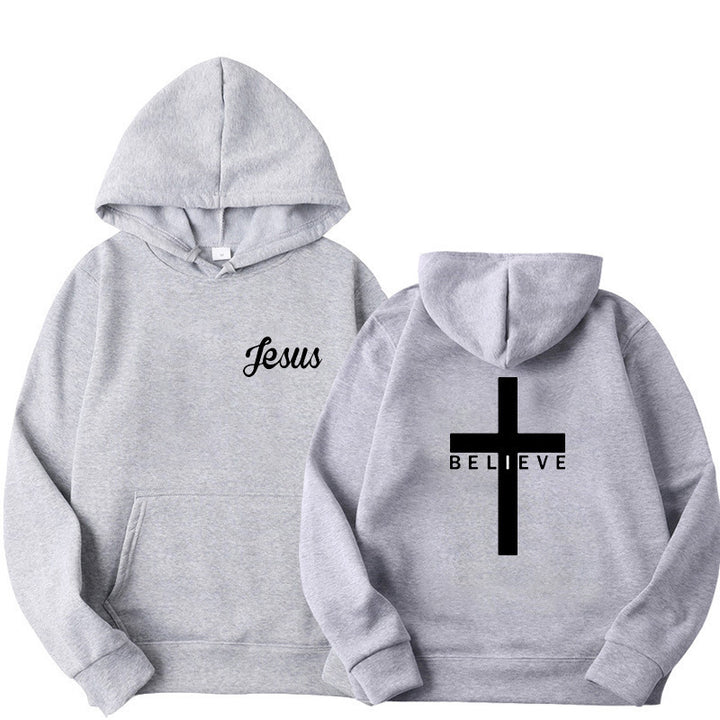Kvinnors hoodie med inspirerande tro-design och bekväm passform Mirla-Eva Jonsson