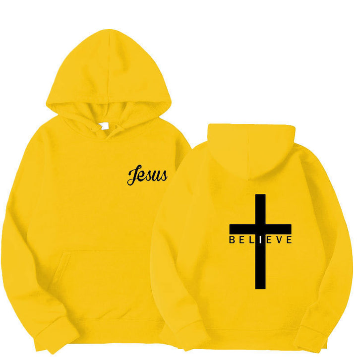 Kvinnors hoodie med inspirerande tro-design och bekväm passform Mirla-Eva Jonsson