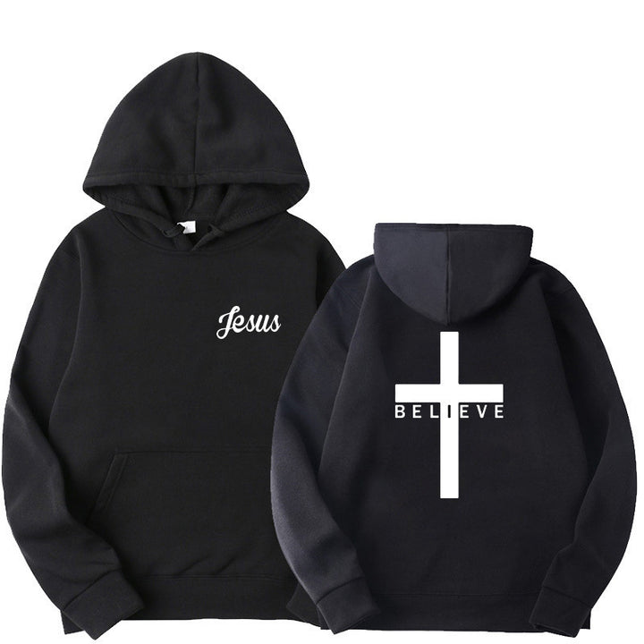 Kvinnors hoodie med inspirerande tro-design och bekväm passform Mirla-Eva Jonsson
