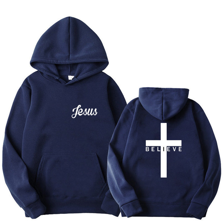 Kvinnors hoodie med inspirerande tro-design och bekväm passform Mirla-Eva Jonsson