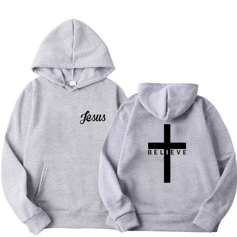 Kvinnors hoodie med inspirerande tro-design och bekväm passform Mirla-Eva Jonsson
