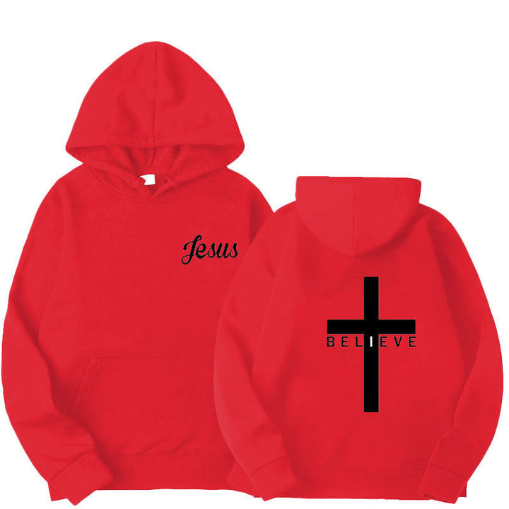 Kvinnors hoodie med inspirerande tro-design och bekväm passform Mirla-Eva Jonsson