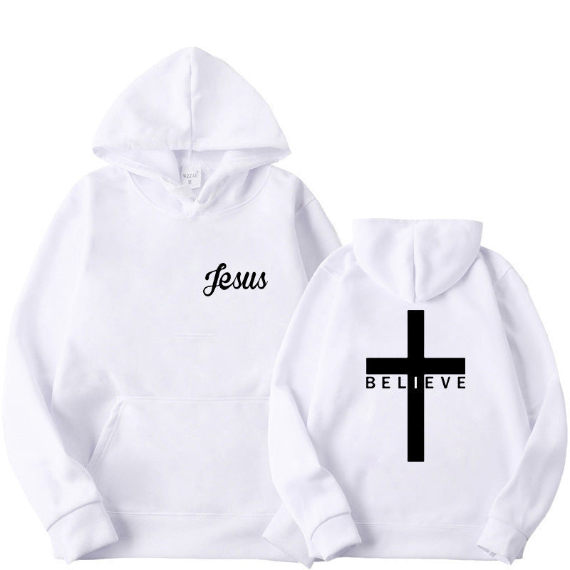 Kvinnors hoodie med inspirerande tro-design och bekväm passform Mirla-Eva Jonsson