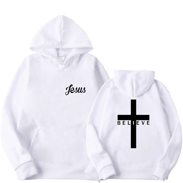 Kvinnors hoodie med inspirerande tro-design och bekväm passform Mirla-Eva Jonsson
