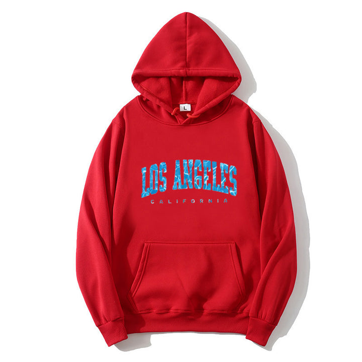 Kvinnors hoodie med iögonfallande Los Angeles-tryck Mirla-Eva Jonsson