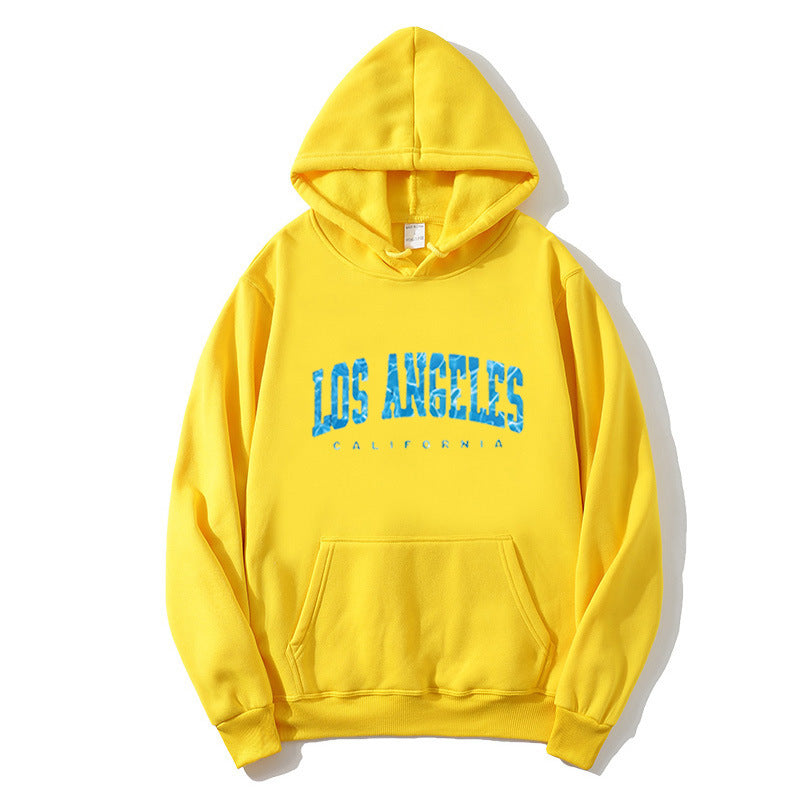 Kvinnors hoodie med iögonfallande Los Angeles-tryck Mirla-Eva Jonsson