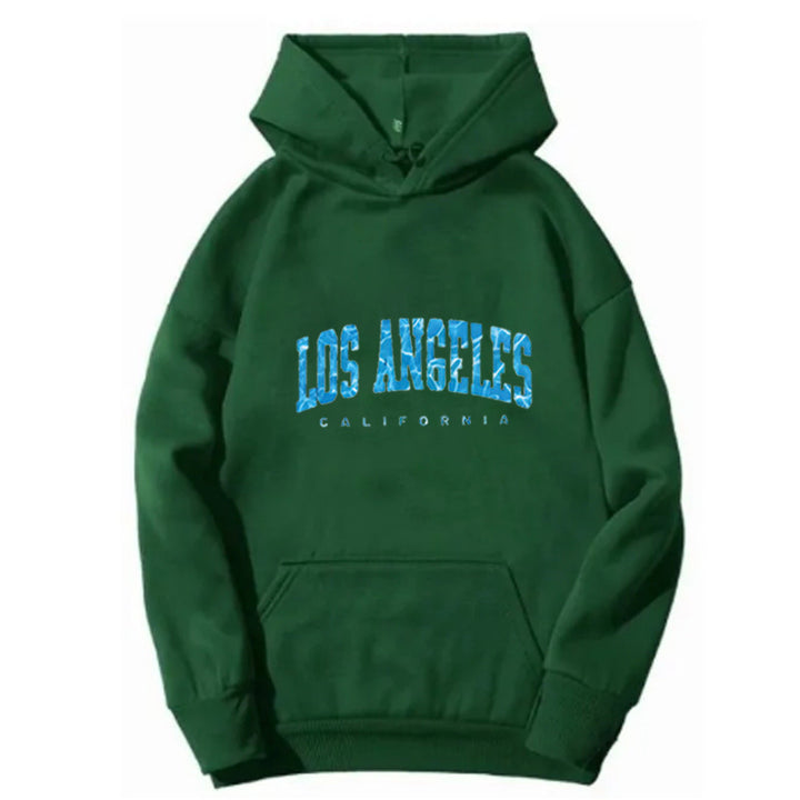 Kvinnors hoodie med iögonfallande Los Angeles-tryck Mirla-Eva Jonsson
