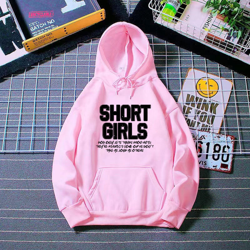 Kvinnors hoodie med iögonfallande text Mirla-Eva Jonsson
