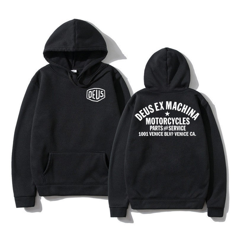 Kvinnors hoodie med iögonfallande tryck och bekväm passform Mirla-Eva Jonsson