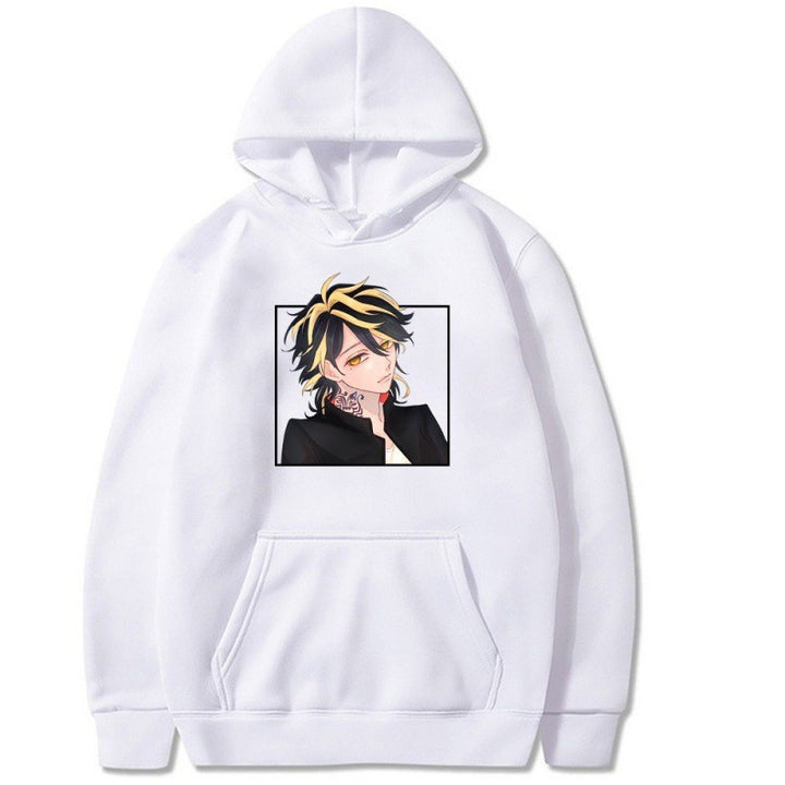 Kvinnors hoodie med konstnärlig design och bekväm passform Mirla-Eva Jonsson