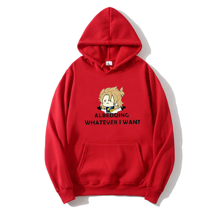 Kvinnors hoodie med konstnärlig grafisk design och motiverande text Mirla-Eva Jonsson