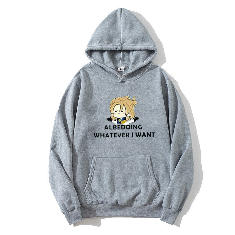 Kvinnors hoodie med konstnärlig grafisk design och motiverande text Mirla-Eva Jonsson