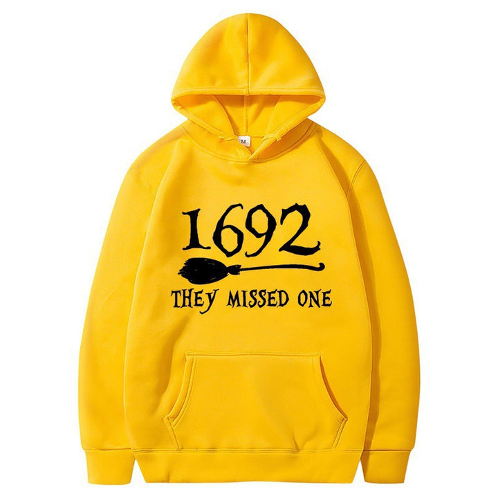 Kvinnors hoodie med kreativ Halloween-motiv och lös passform Mirla-Eva Jonsson