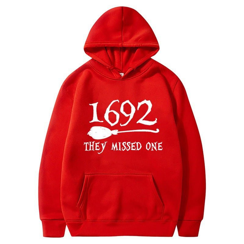 Kvinnors hoodie med kreativ Halloween-motiv och lös passform Mirla-Eva Jonsson