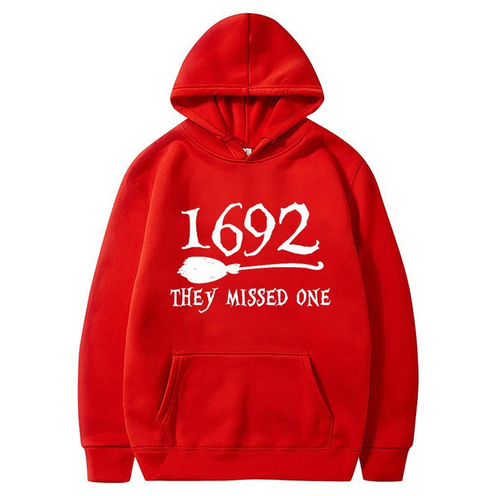 Kvinnors hoodie med kreativ Halloween-motiv och lös passform Mirla-Eva Jonsson