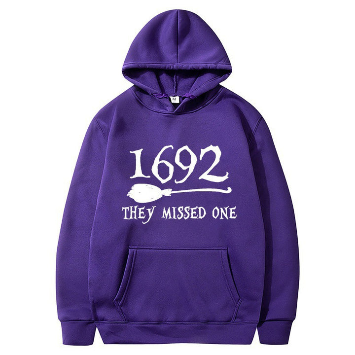 Kvinnors hoodie med kreativ Halloween-motiv och lös passform Mirla-Eva Jonsson