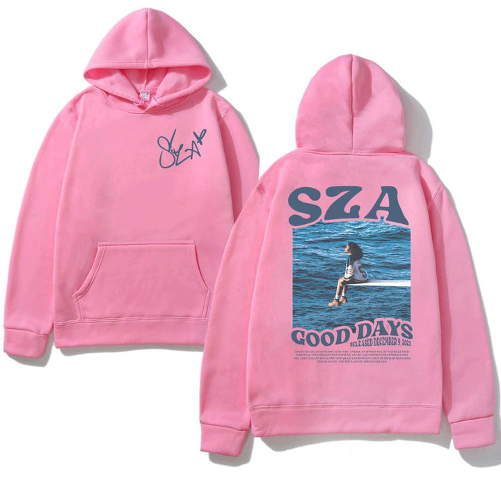 Kvinnors hoodie med kreativ design och material av hög kvalitet Mirla-Eva Jonsson