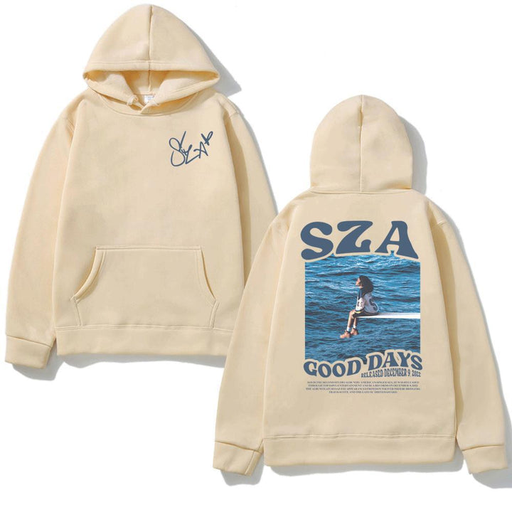 Kvinnors hoodie med kreativ design och material av hög kvalitet Mirla-Eva Jonsson