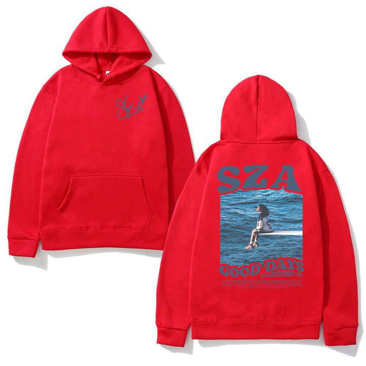 Kvinnors hoodie med kreativ design och material av hög kvalitet Mirla-Eva Jonsson