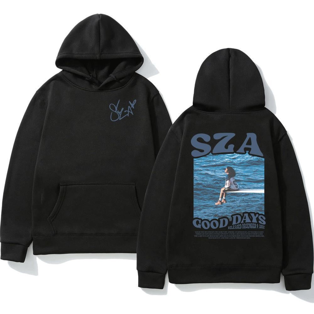 Kvinnors hoodie med kreativ design och material av hög kvalitet Mirla-Eva Jonsson