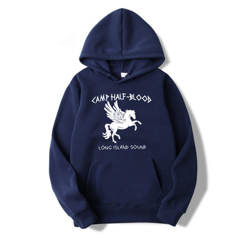 Kvinnors hoodie med kreativ fantasidesign Mirla-Eva Jonsson