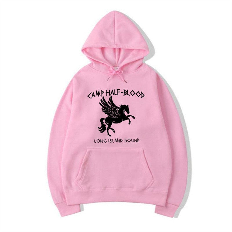 Kvinnors hoodie med kreativ fantasidesign Mirla-Eva Jonsson