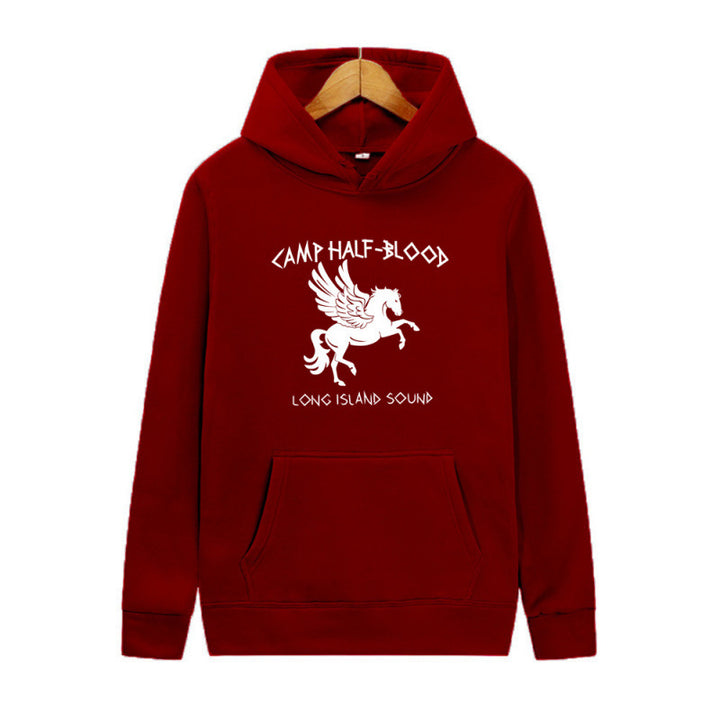 Kvinnors hoodie med kreativ fantasidesign Mirla-Eva Jonsson
