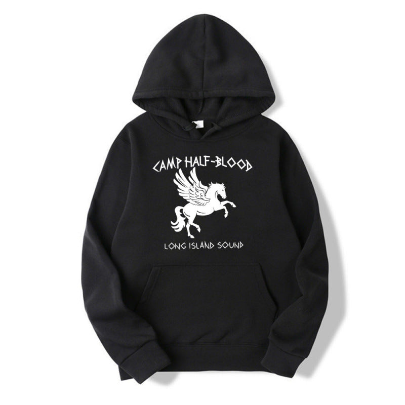 Kvinnors hoodie med kreativ fantasidesign Mirla-Eva Jonsson