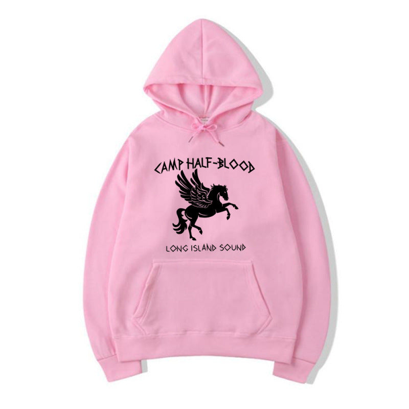 Kvinnors hoodie med kreativ fantasidesign Mirla-Eva Jonsson
