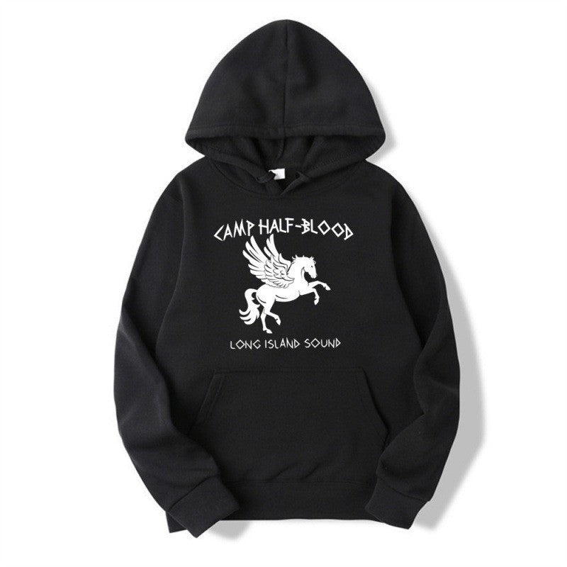 Kvinnors hoodie med kreativ fantasidesign Mirla-Eva Jonsson