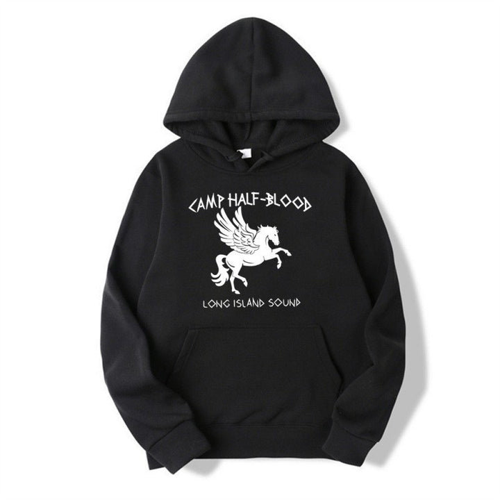 Kvinnors hoodie med kreativ fantasidesign Mirla-Eva Jonsson