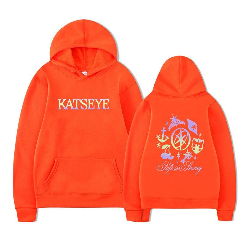 Kvinnors hoodie med kreativ grafik Mirla-Eva Jonsson