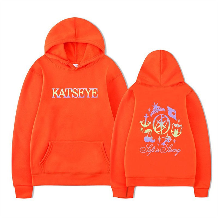Kvinnors hoodie med kreativ grafik Mirla-Eva Jonsson