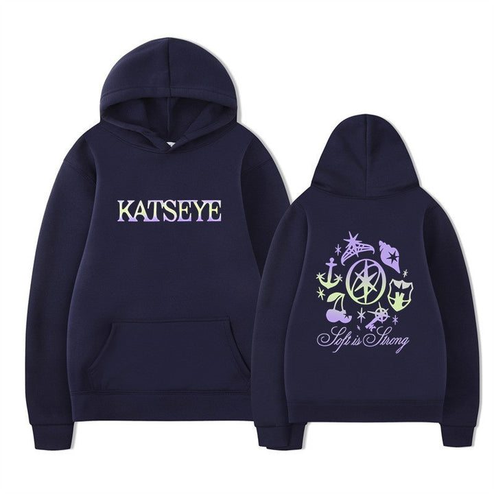 Kvinnors hoodie med kreativ grafik Mirla-Eva Jonsson
